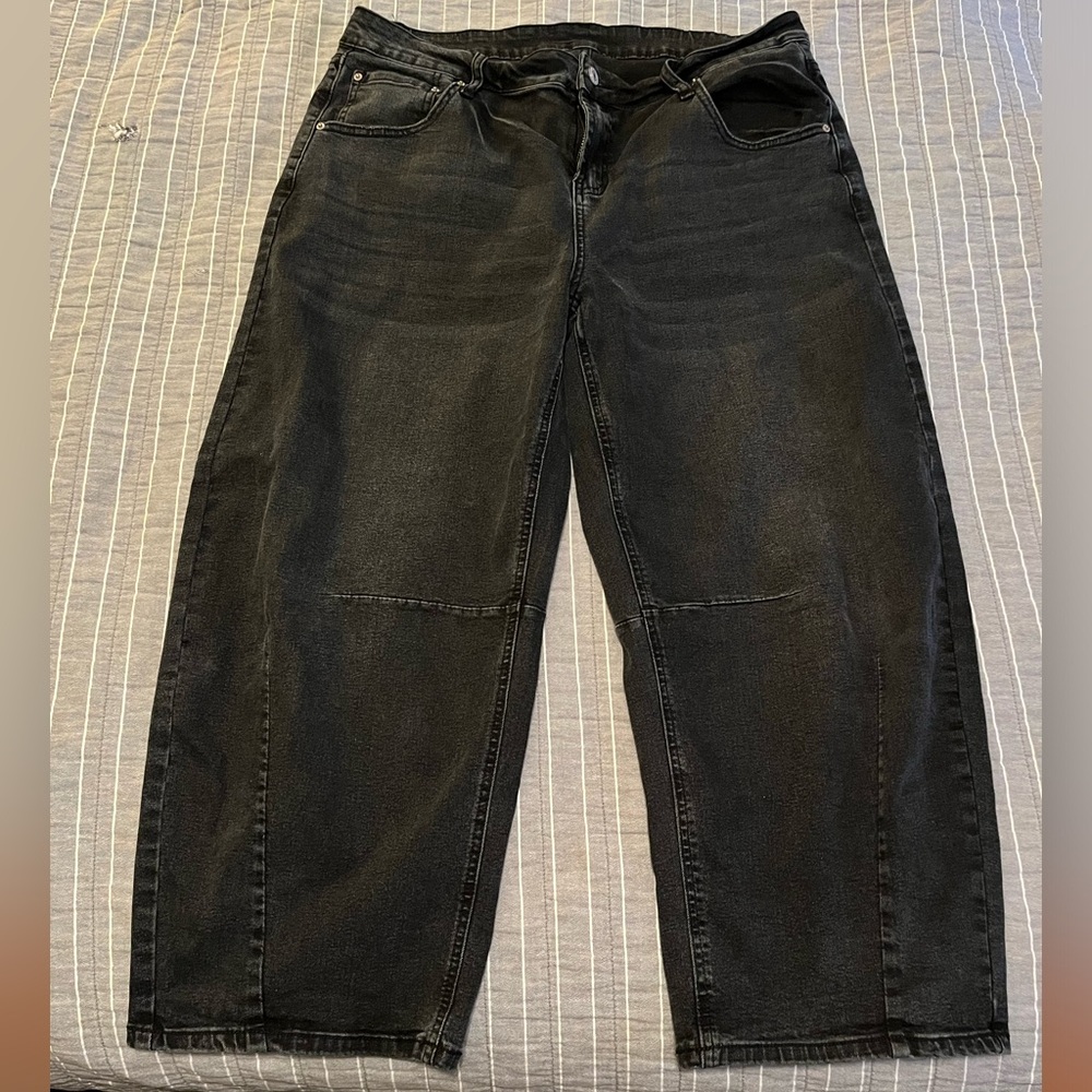 Size 16 barrel jeans from Amazon.